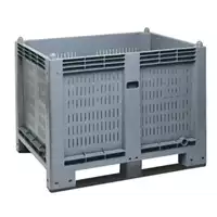 Foto articolo dell\'articolo AgriBox® 800x1200 h.850, CargoPallet Box 600L, Cassone Plastica Forato.