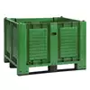 Foto articolo dell\'articolo Bins FORATO in plastica 1000x1200x830 con 3 traverse, inforcabile su 4 lati