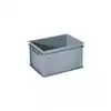 Foto articolo dell\'articolo Cassa plastica 400x300x220mm, atossica, 22L, sovrapponibile, 2 maniglie, 1,05 Kg.
