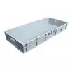 Foto articolo dell\'articolo Cassetta di plastica rettangolare lunga 40x90 h 12 cm per uso industriale. Peso Tara 3 Kg