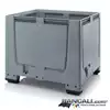 Foto articolo dell\'articolo Cassone plastica 1000x1200h1000 mm HDPE, atossico, 4 piedi, Tara 42 kg.
