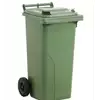 Foto articolo dell\'articolo Cassonetto per rifiuti 120L in plastica, vari colori per raccolta differenziata.