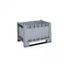 Foto articolo dell\'articolo Contenitore 700x100x650 mm, plastica atossica, vergine, rettangolare, 2 travette, tara 19 kg.