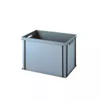 Foto articolo dell\'articolo Contenitore Robusto 400x600 h.400 mm. in Plastica Atossica Capacità Litri 70. Peso Tara Kg. 3,400