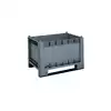 Foto articolo dell\'articolo Contenitore grigio 700x1000h650 mm, 2 travette, Tara 19 kg. Plastica.