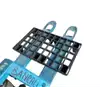 Foto articolo dell\'articolo Export Plastic Pallet 800x500 mm. con 8 Piedi miniPALLET inforcabile Transpallet 2 Vie. Peso Tara 2 Kg 