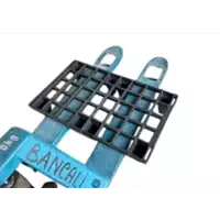 Foto articolo dell\'articolo Export Plastic Pallet 800x500mm, 8 piedi, inforcabile 2 vie, tara 2Kg