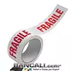 Foto articolo dell\'articolo Nastro Adesivo Fragile per Imballo; Metri Lineari 132, Altezza 50 mm. Peso Tara 0,310 gm.