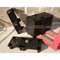 Foto articolo dell\'articolo microPALLET® in Plastica 370x770 mm. Inseribile Asimmetrico. Tara Peso 1,4 Kg.